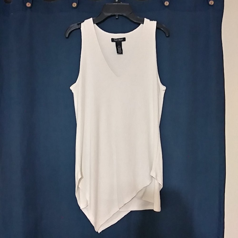 WHBM asymmetrical tank top size XS